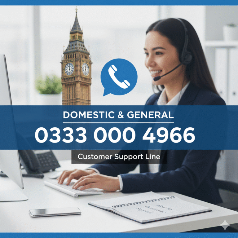 Domestic and General Phone Number: How to Contact Customer Support